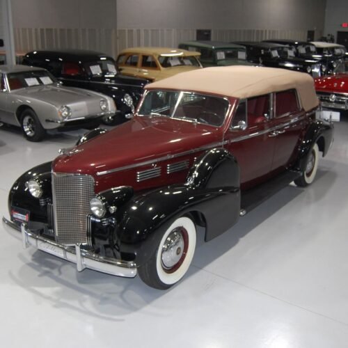 1938 Cadillac Series 75 4 Door Convertible Sedan