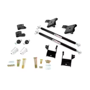 UMI 262824-B 70-81 F-Body Leaf Spring Traction Bars/Mounts, Black