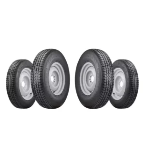 Excelsior Stahl 471101 Mounted and Balanced Wheel Tire Set
