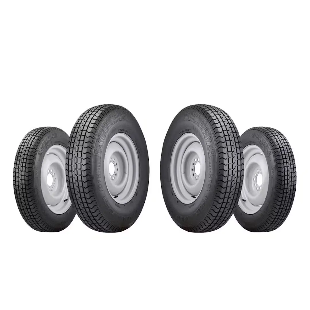 Excelsior Stahl 471101 Mounted and Balanced Wheel Tire Set