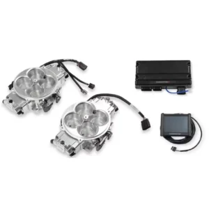 Holley 550-1080 Terminator Stealth 2X4 4500 Kit, Polished
