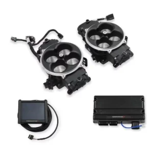 Holley 550-1081 Terminator Stealth 2X4 4500 Kit, Black