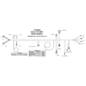 Holley EFI 550-501 HP EFI Universal Mpi Retrofit Kits