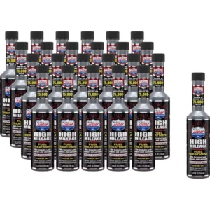 Lucas Oil 10977 High Mileage Fuel Treatment Additive, Case of 24