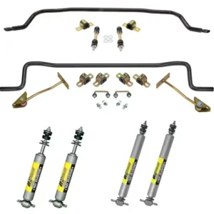 1970-80 Camaro F/R Sway Bars, Comp Enginering Adjustable Shocks