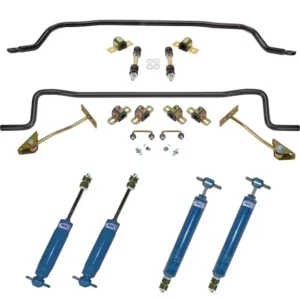 1970-81 Camaro Front, Rear Sway Bars and Afco Shocks