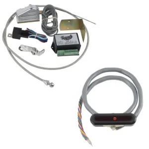 Lokar XCIND-1715 Midnight Series Horiz. Alum. LED Dash Indicator, GM