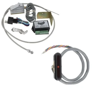 Lokar XCIND-1716 Midnight Series Vert. Alum. LED Dash Indicator, GM