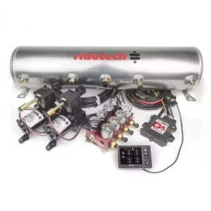 Ridetech 30534700 RidePro E5 5 Gal Dual Compressor, High Flow