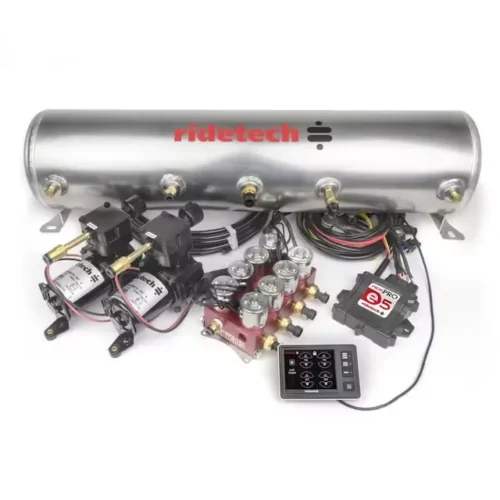 Ridetech 30534700 RidePro E5 5 Gal Dual Compressor, High Flow