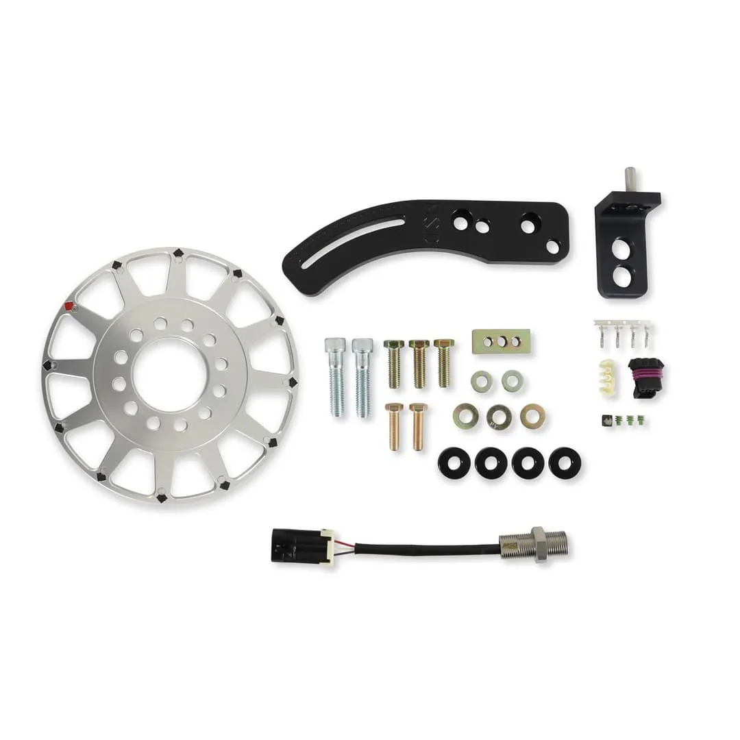 Holley Sniper 556-170 Crank Trigger Kit, 8 Inch, 12-1x, BBC
