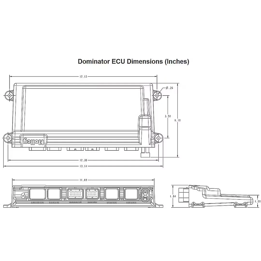 Holley EFI 550-657 Dominator EFI Kit, LS1 Main Harness, EV1 - Image 2