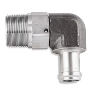 Earls SS988410ERL 90 Degree 5/8 Hose, 1/2 NPT Male Elbow, Swivel