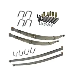 1955-56 Ford Pickup Front & Rear Leaf Springs, Ubolts and Shackle