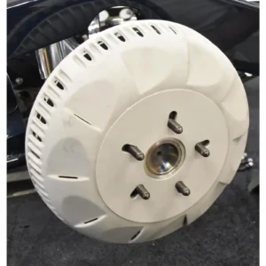 JHRS 307-010 Kinmont Rear Drum Brakes, 5X4.5, Polished Finish