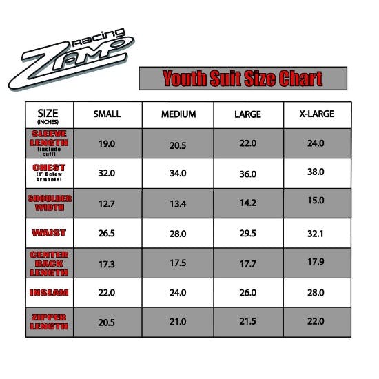 Zamp Youth One-Piece Racing Suit Combo with Helmet - Image 2