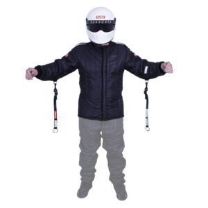 RaceQuip Nomex Multi Layer Fire Suit Jacket, SFI 3.2A/20, Black