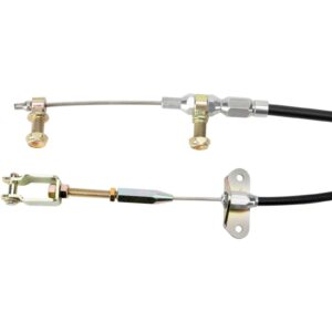 Lokar EC-80JAGU Jag Rear Parking Brake Cables, Black Housing