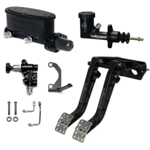 Wilwood 340-14360 Fwd Dual Pedal w/HV Tandem Integral MC, 6.25:1