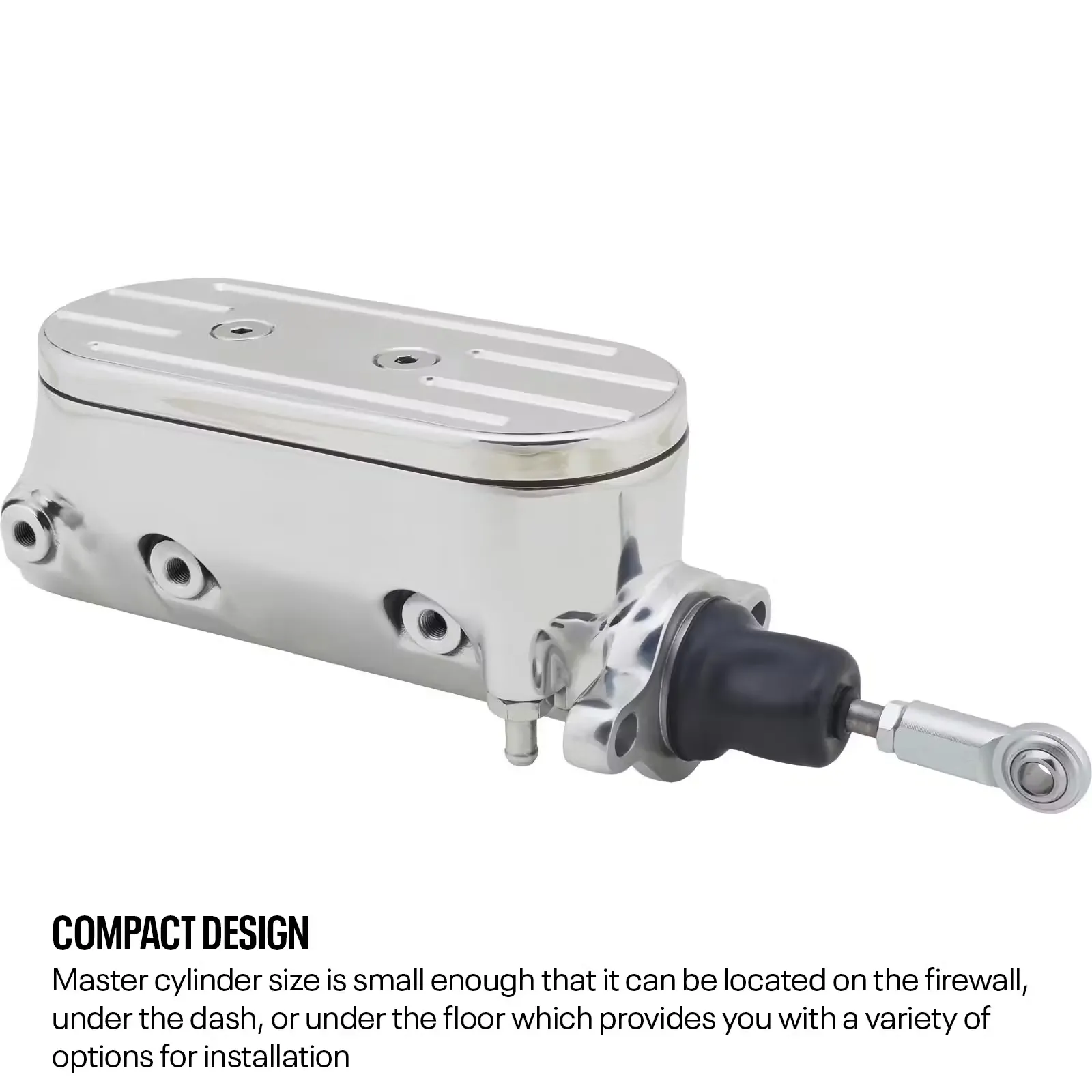 Remote Power Electric Brake Booster Master Cylinder Kit Disc/Disc - Image 2