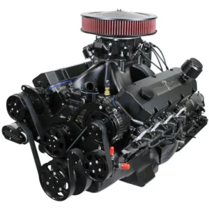 GM Big Block Compatible 632 c.i. ProSeries Engine and 4L80E Automatic Transmission - 815 Horsepower - Blackout Reaper Edition Builder Series with Black Pulley Kit - Fuel Injected