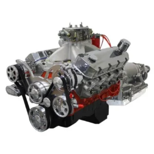 GM Big Block Compatible 632 c.i. ProSeries Engine and 4L80E Automatic Transmission - 815 Horsepower - Standard Edition Builder Series with Polished Pulley Kit - Fuel Injected