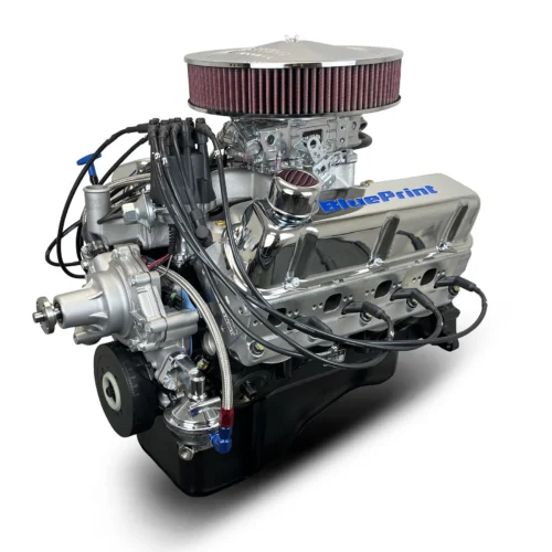 Ford Small Block Compatible 347 c.i. Engine – 415 Horsepower – Deluxe Dressed – Rear Sump – Carbureted