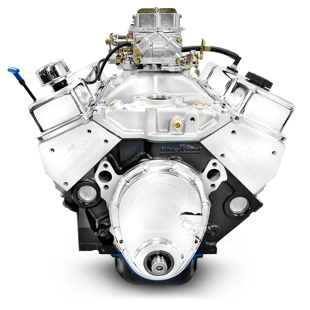GM Small Block Compatible 396 c.i. Engine - 491 Horsepower - Base Dressed - Carbureted - Image 3