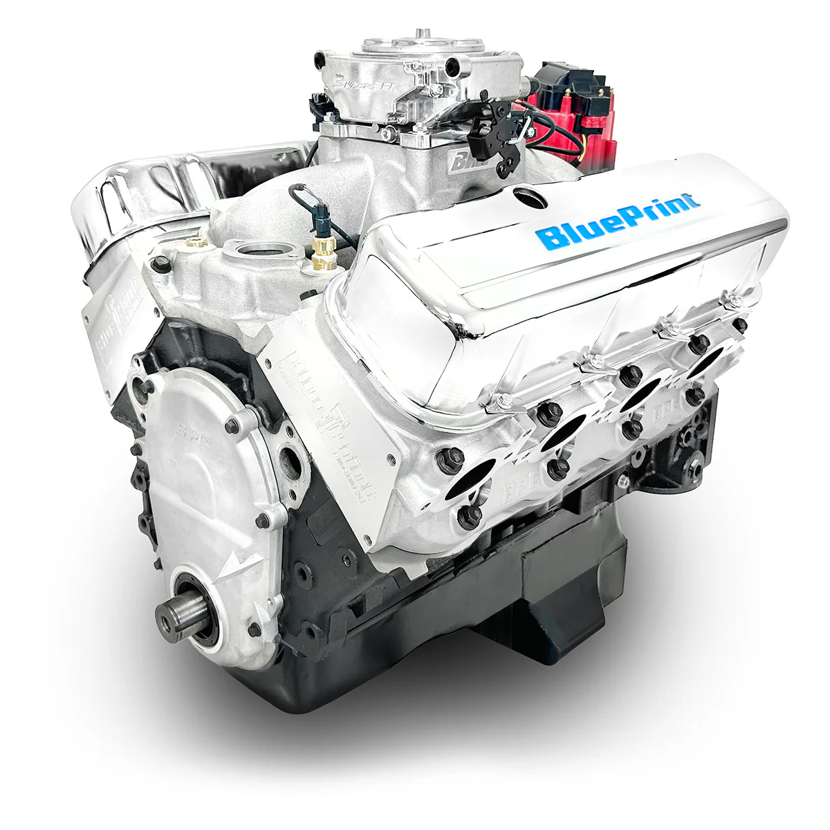 GM Big Block Compatible 496 c.i. Engine - 600 Horsepower - Base Dressed - Fuel Injected
