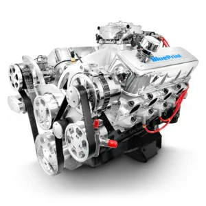 GM Big Block Compatible 496 c.i. Engine - 600 Horsepower - Deluxe Dressed with Polished Pulley Kit - Fuel Injected