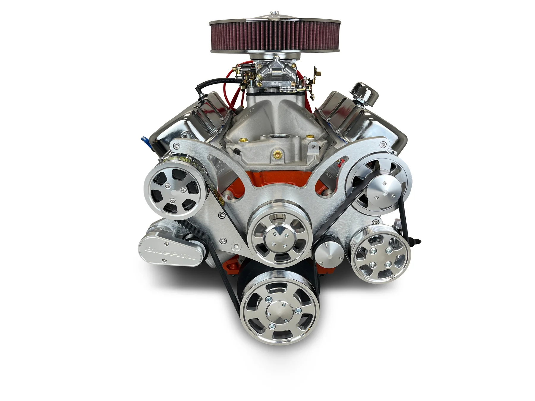 GM Big Block Compatible 502 c.i. ProSeries Engine - 621 Horsepower - Deluxe Dressed with Polished Pulley Kit - Carbureted - Image 3