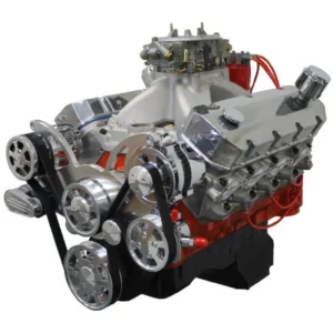 GM Big Block Compatible 502 c.i. ProSeries Engine - 621 Horsepower - Deluxe Dressed with Polished Pulley Kit - Fuel Injected