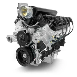 GM LS Compatible 376 c.i. ProSeries Engine - 525 HP - Deluxe Dressed with Engine Controller and Polished Pulley Kit - Fuel Injected